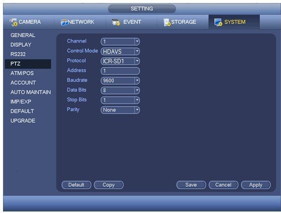 4 Menu 4.1 HAVR Settings This HDAVS camera series can adjust OSD menu via coaxial control.
