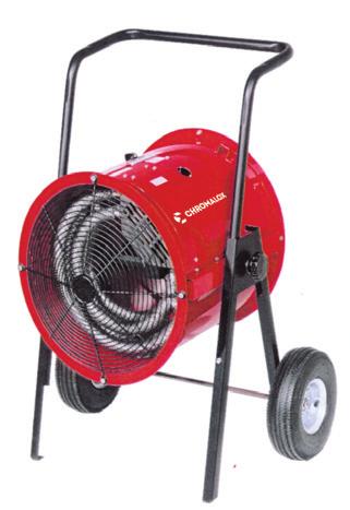 INDUSTRIAL AIR AND INFRARED RADIANT HEATERS Portable Unit Heaters Portable electric heaters are available in radiant-heat or fan-forcedair