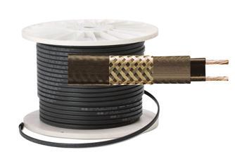 This heat trace cable can be singlelayer overlapped. It is flexible and can be cut to length in the field. Cable can be used in Division 2 hazardous areas.