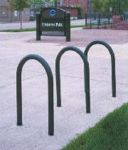 Inverted U bicycle rack C8.g4 C8.g7 C8.g8 Standards C8.s1 C8.s2 design elements, architectural detailing and interactive features.