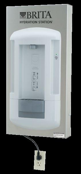 Model 2000S Model 2000SMS BRITA HYDRATION STATION PRODUCT COMPARISON FEATURES 2000S 2000SMS FILTER LIFE 2,500 Gallons, Lifecycle Control 2,500