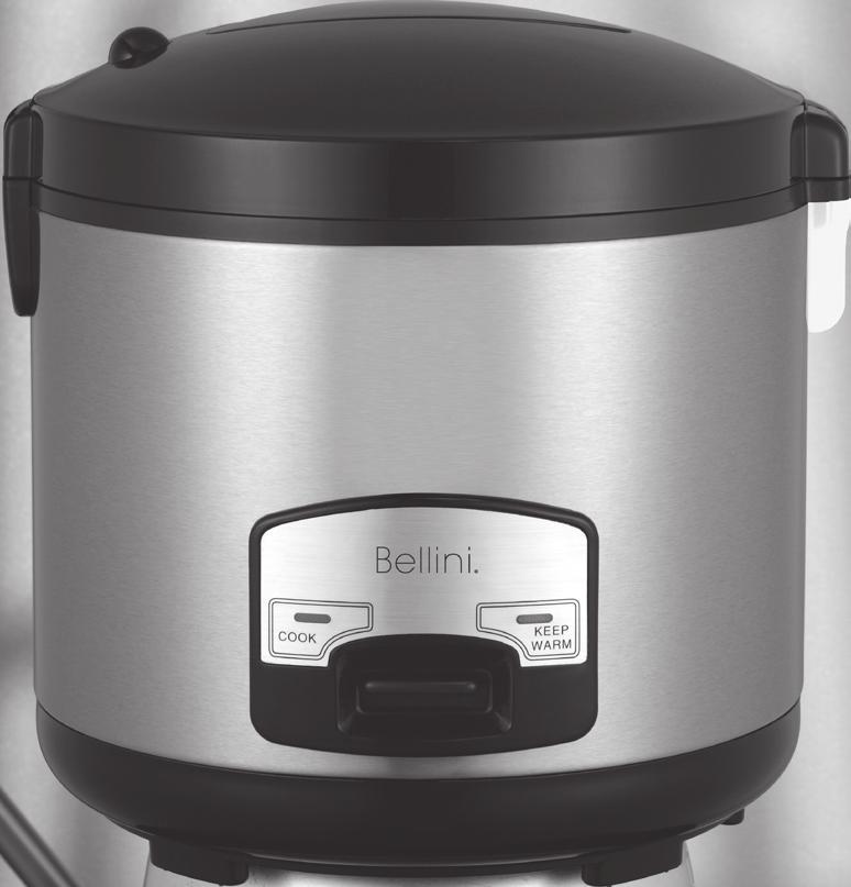 Features of Your Bellini Rice Cooker Lid