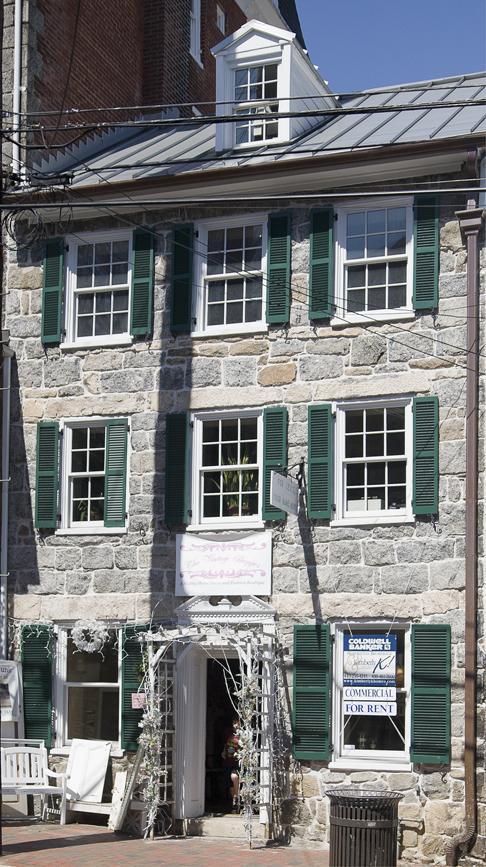 Ellicott city mixed use This stone façade has survived more than 100 years and is an integral part of historic Main