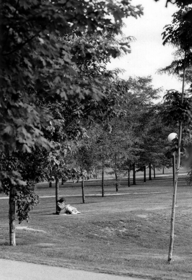 Campus green space near Votey ( 1974 exactly ) LS09696_000.