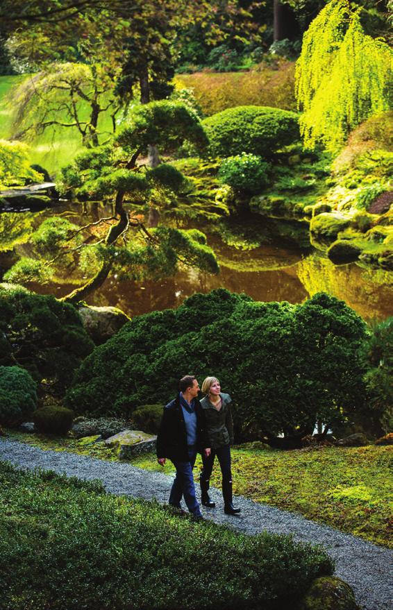 Bloedel s 150 acres feature an extraordinary series of gardens, landscapes, trails through second growth native forest, meadows, waterfalls and ponds all of which sustain abundant wildlife and