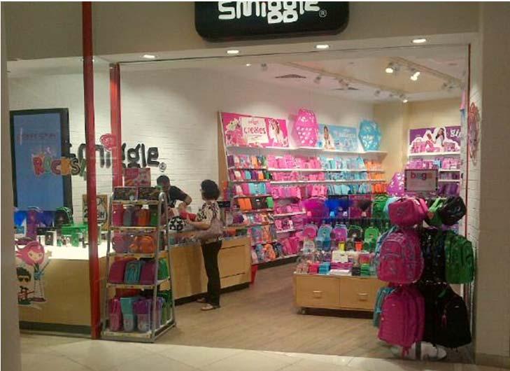 8 Smiggle International: Singapore and Malaysia Smiggle Singapore 18 stores trading and very profitable Our 19 th store will open at Great
