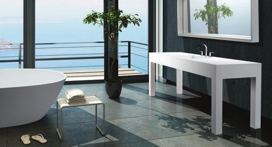 Wall-Mounted Vanity Sinks The efficient use of space is a high priority in bathrooms where space is at a premium.