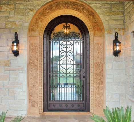 sidelights to create a spectacular statement.
