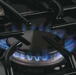 DuraClean Heavy-Duty Cast-Iron Burner Grates Sealed-Surface Burners With Electronic Ignition DuraClean Lift-Off Burner Caps Porcelain-Steel Cooking Surface BUILT-TO-LAST FEATURES DuraClean