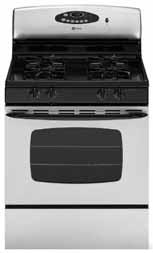 Precision Touch 500 Electronic Oven Controls MER5552AA (SHOWN) (Electric Model With Super-Size Oven Window) MER5551AA (ELECTRIC) (Electric Model With Standard-Size Oven Window And No-Drip Chrome