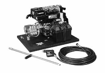 Pressure Washers 2632971 Diesel Unit Direct-drive pump offers low maintenance and trouble-free operation Includes: gauge, quick coupled hose, chemical injection, and unloader valve with adjustable