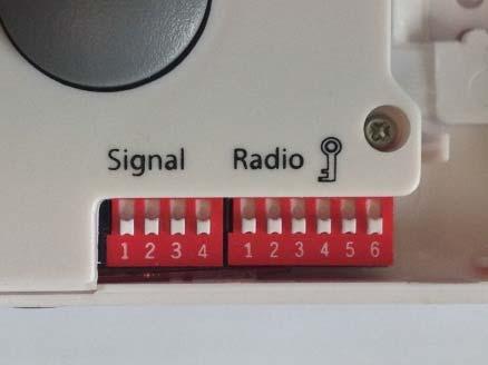Visit Pairing Ensure that all transmitters are set to the same radio key.