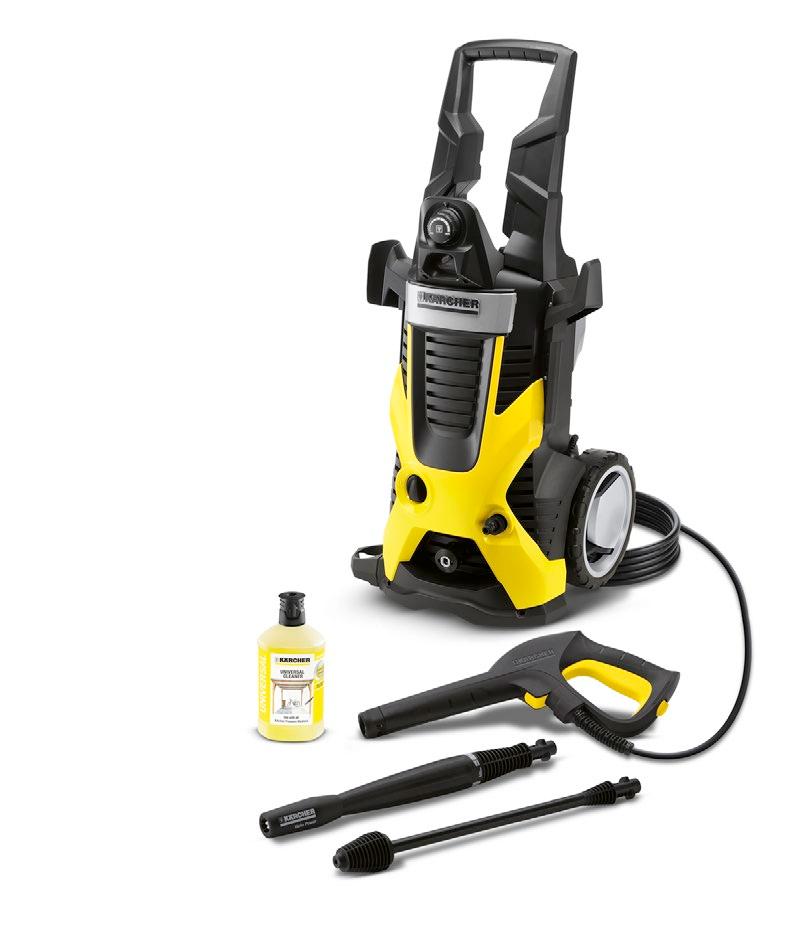 K 7 The "K7" high-pressure cleaner with water-cooled motor is ideal