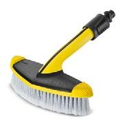 0 Soft brush for cleaning large areas, e.g. cars, caravans, boats, conservatories or roller shutters). Working width of 248 mm ensures good coverage. Wheel washing brush 34 2.