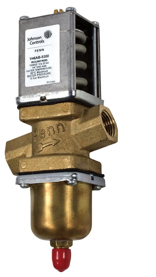 2-way pressure actuated water valves - ommercial applications These pressure actuated modulating valves control the quantity of water to a condenser by directly sensing pressure changes in a