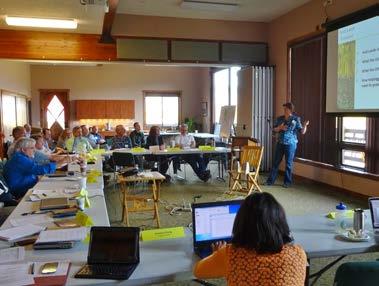 In May, Parks Canada and the Province of Alberta hosted the meeting in Waterton Lakes National Park, Alberta, and in October, the Heart of the Rockies Initiative hosted the meeting in Salmon, Idaho.