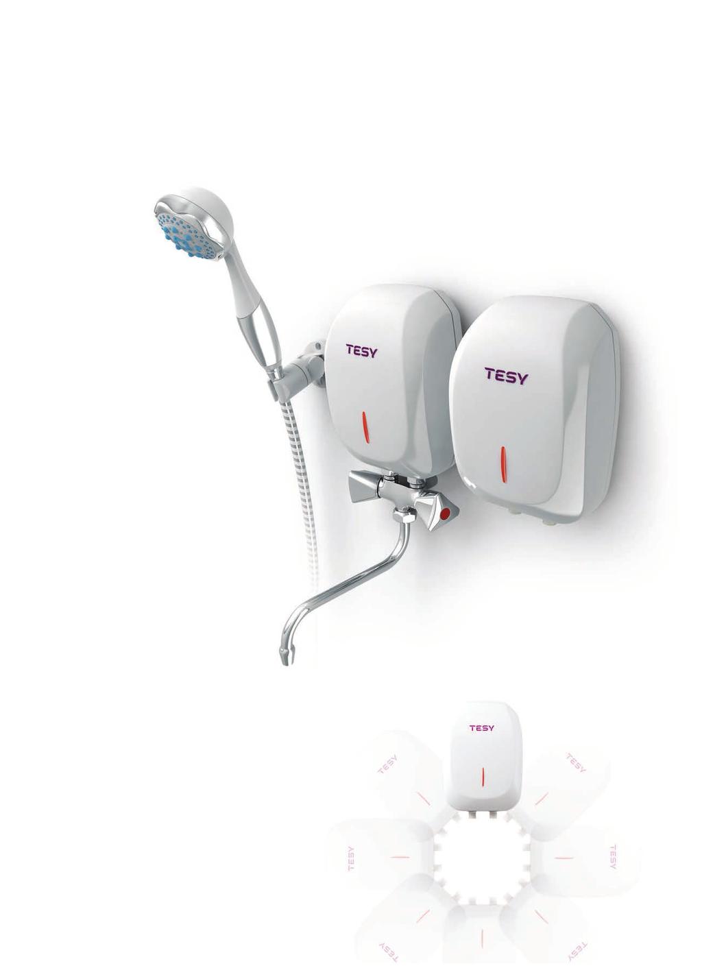 The TESY-branded instantaneous water heaters provide hot water in unlimited amount and feature an integrated technology guaranteeing optimal and constant temperature of the water.