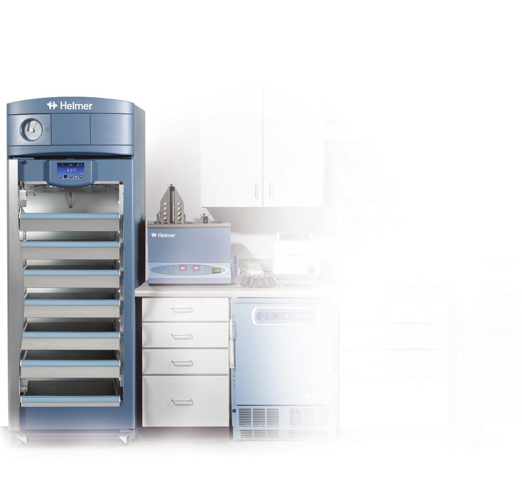 Medical-grade refrigerators designed specifically for blood bank applications.