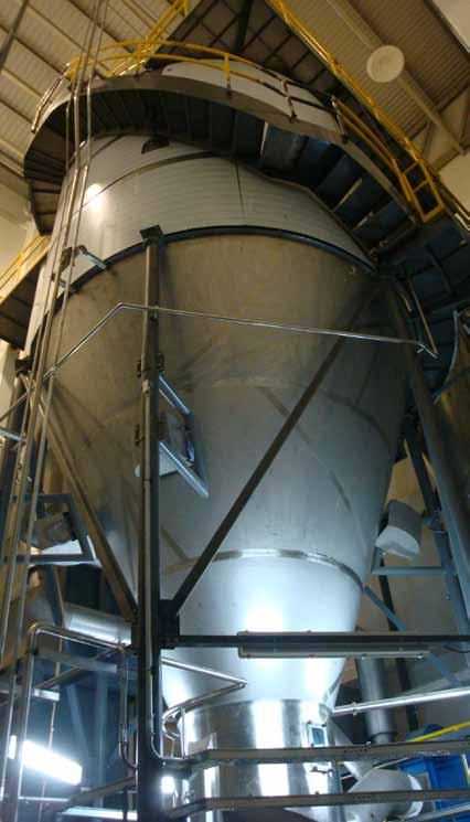 OVODRYER Vertical spray drying THE BEST OF THE TECHNOLOGY FOR THE BEST EGG POWDERS HIGH QUALITY POWDERS.