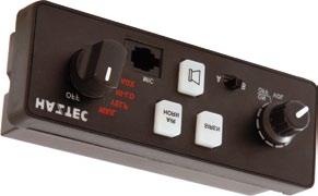If specified with lighting control buttons, 2 or more programmable outputs will be required, these can be included within the siren or they can be in