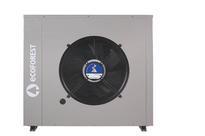 Aerothermal_AU12 Technical characteristics Maximum consumption: 180 W Power supply: 230V- 50Hz-60 Hz Weight: 85 kg Noise level: 42 to -65 db Applications: Aerothermal or Hybrid Brine Features NEW