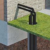 This is also a simple installation, although it requires a larger surface area of land than the vertical brine system.
