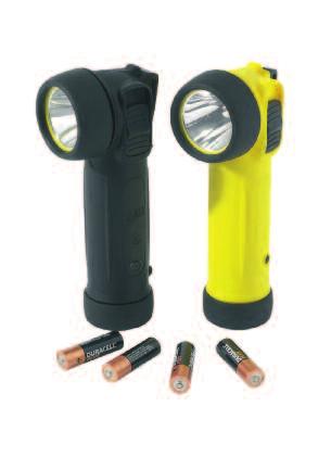 WOLF ATEX LE TORCH High Power LE Safety Torch Zones 0, 1 and 2 explosive as and ust atmospheres LE light source fitted for life, no bulb replacement required High output