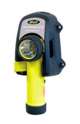 5 hours high power output from 4 x AA alkaline primary cells Compact and lightweight torch design Low battery indicator fitted on TR-40+ model Zone 0 version available All