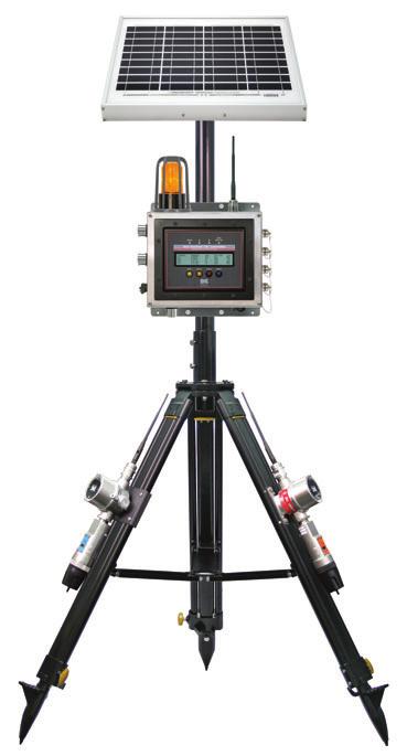SmartWireless Site Sentinel Transportable Gas Detection System Detcon s advanced SmartWireless Site Sentinel is a lightweight, transportable gas detection system that can be fitted with one, or a