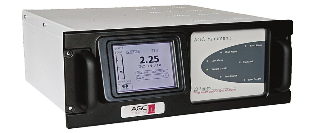 23 Series Total Hydrocarbon Gas Analyser Analysis of your Total Hydrocarbons Features: 5.