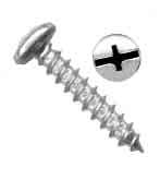 Sheet Metal Screws FASTENERS & CLAMPS HEX HEAD Slotted hex washer head Zinc plated steel Size Length (In.) Pkg. Qty.