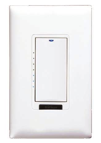 3 LMDM -101 DIMMING WALL SWITCH 1 2 3 4 Provided by Distributor Choose DLM Switches The LMDM 101 Digital Dimming Wall Switch is a low voltage device for dimming control of one or more lighting loads.