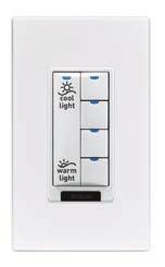 3 DLM CONTROLS 1 2 3 4 Provided by Distributor For fixtures containing Blanco 3 modules enabled for DLM Choose Switches Color Control Preset Switch (LMSW-105-CCT) Features a master