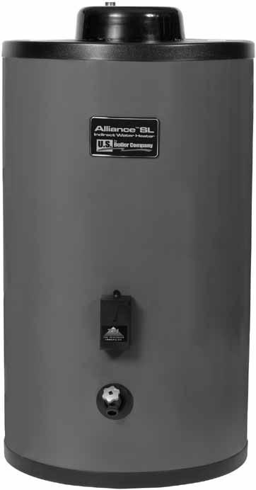 INSTALLATION, OPERATING AND SERVICE INSTRUCTIONS FOR Alliance SL Indirect - Fired Water Heater Including Warranty Information For service or repairs to the water heater, call your heating contractor.