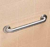 ABS-AMERICAN BUILDING SUPPLY, INC. B5806 - Series GRAB BARS - CONCEALED MOUNTING WITH SNAP FLANGE Constructed of 18-gauge (1.2mm), type 304 satin-finish stainless steel tubing in 1 1 4 diameters.