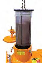 In a typical example, a cylindrical grinder sump with 120 U.S.