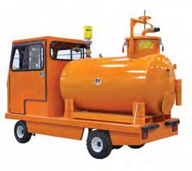 gallons (750/750 liters) LP GAS SUMP CLEANERS The LP Gas (Liquified Petroleum Gas) unit couples a 25 HP electric start with LP gas engine generating 12-15" HG vacuum power with suction rates up to