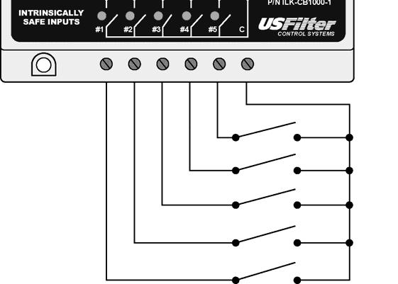 If Input 5 opens at any point during the timing cycle, the time delay stops and Output Relay 5 remains open.