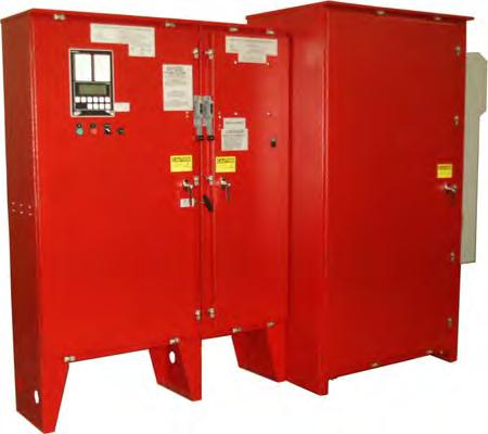 Fire Pump Controller For Electric Motor Driven Fire Pumps Variable Frequency Drive (VFD) Reduced Voltage Types Series MP800 Variable Frequency Drive (VFD) Metron Fire Pump Controllers conform to the