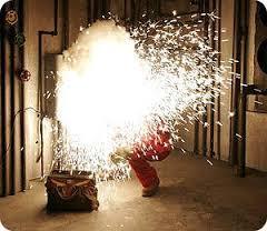 Arc Flash An Arc flash is defined as: a phenomenon where a flashover of electric current leaves