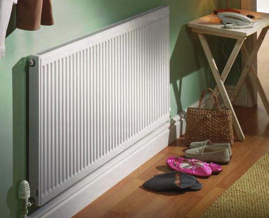 5 QUINN RADIATORS Compact Radiators Quinn Radiators With its slim profile and refined styling based on a market-leading 25mm pitch, the Quinn Compact radiator sets new standards in design, high