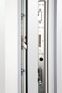 Safety advice Always engage multi locking points on doors when leaving the house.