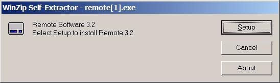 General Information 1-3 INSTALLING THE REMOTE CONFIGURATION SOFTWARE 1. Download the program to the PC. 2. Using Windows Explorer, navigate to the directory where the file remote.exe is located. 3.