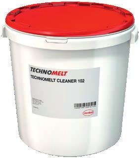 TECHNOMELT Your Machine Cleaning Guide & Hotmelt Cleaner Range 7 and nozzles HOW TO CLEAN YOUR HOTMELT SYSTEM Pressure sensitive/rubber based hotmelt adhesives ATTENTION: In addition to your site s