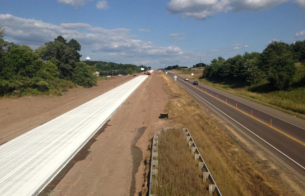 Wisconsin Paving Project Project: I-94 in Eau Claire, Wisconsin Contractor: Chippewa Concrete Services