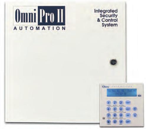 In an emergency, HAI s Omni family systems can communicate with a central monitoring station and provide voice notifications to up to eight phone numbers.
