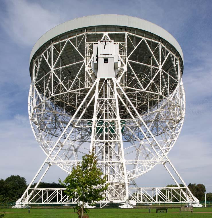 Lovell Telescope, Jodrell Bank Observatory The Lovell Telescope, a radio telescope of 1952-57, was the first fully steerable very large telescope in the world.