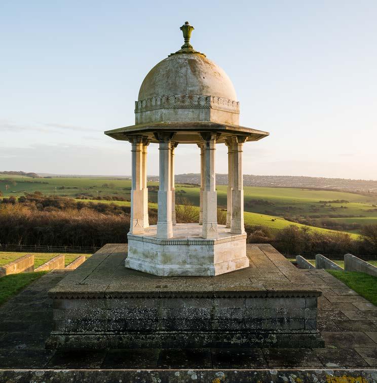 The Chattri, Patcham, Brighton Like the Muslim Burial Ground in Woking, crematoria were constructed during the First World War so that the bodies of Hindu and Sikh soldiers who died in the military