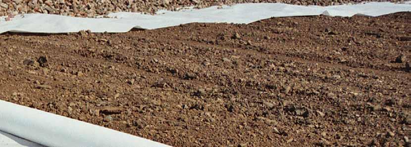 Improving granular layer performance TERRAM Standard Geotextiles prevent intermixing of sub-base and subgrade layers.