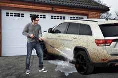 GET CLEANING WITH THE BOSCH UNIVERSAL AQUATAK 130 HIGH PRESSURE WASHER Remove heavy dirt from a SUV: Maintenance of vehicles from heavy dirt and mud is regular cleaning task that everyone comes